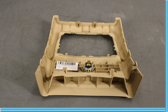 12-18 BMW 320i 328i F30 Rear Center Console Vent Trim Panel W/ Power Outlet Oem