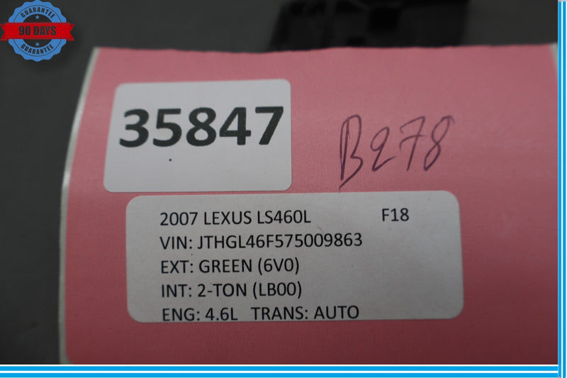 Load image into Gallery viewer, 07-12 Lexus LS460 LS460L Rear Left Driver Side Bumper Trunk Cap Cover Oem
