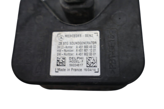 06-19 Mercedes GL450 ML350 B250e Sound Speaker Generator Control Unit Oem