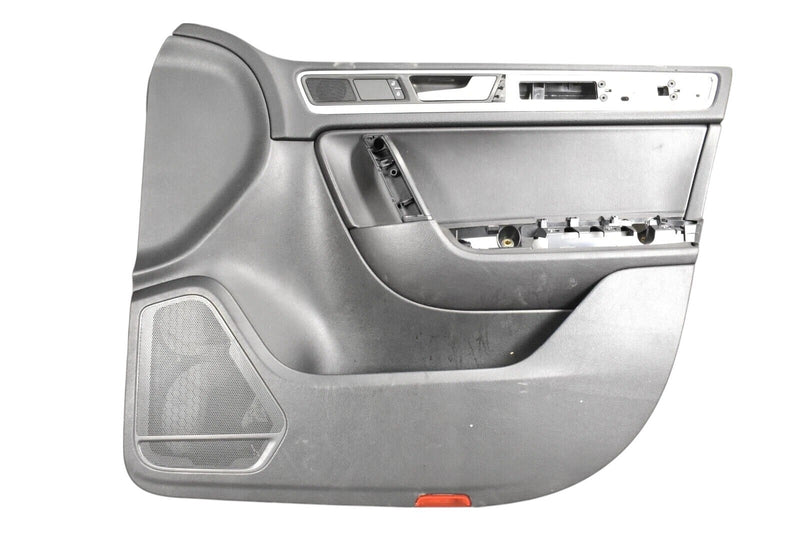 Load image into Gallery viewer, 11-14 Volkswagen VW Touareg Front Right Side Interior Door Trim Panel Black Oem
