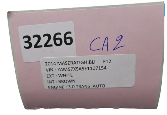 14-20 Maserati Ghibli Left Side Lower Suspension Control Arm 670007180 Oem