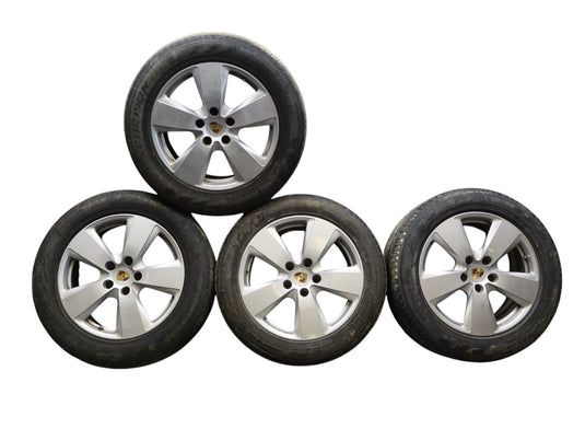 19-23 Porsche Cayenne Front & Rear Wheel Tire Rim Set 9Y0-601-025 19'' Oem