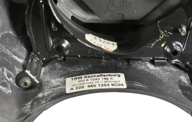 Load image into Gallery viewer, 00-06 Mercedes CL500 CL600 W215 Driver Steering Wheel Woodgrain Trim Oem
