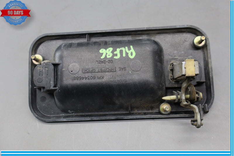 Load image into Gallery viewer, 03-07 Hummer H2 Rear Left Driver Side Exterior Door Handle Black Oem
