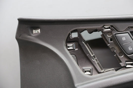 12-18 Audi A6 Quattro Front Right Passenger Side Interior Door Panel Black Oem