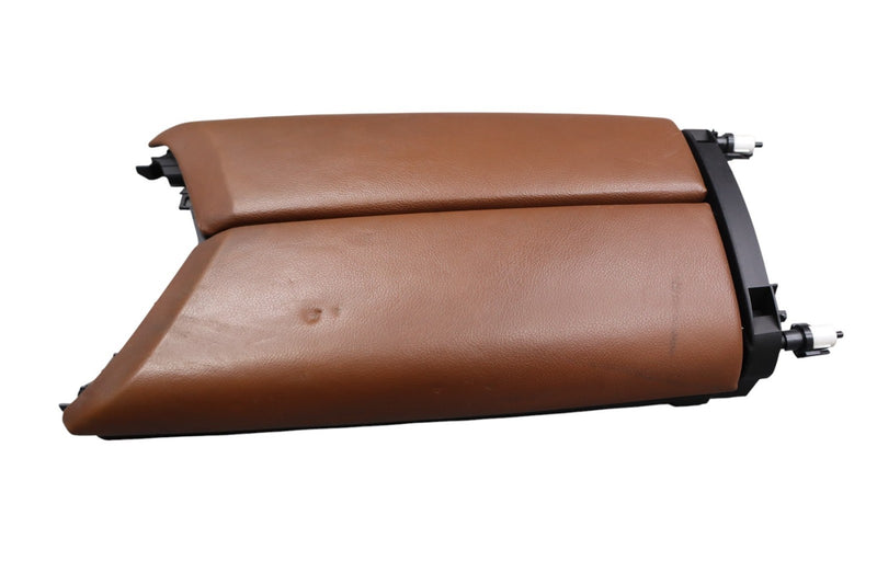 Load image into Gallery viewer, 13-16 Maserati Quattroporte Center Console Armrest Arm Rest Brown B0008375 Oem

