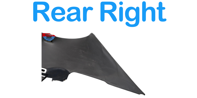 Load image into Gallery viewer, 06-12 Bentley Continental Flying Spur Rear Right Side C-Pillar Cover Trim Oem
