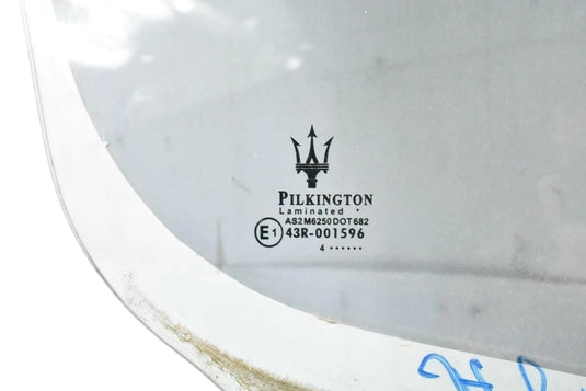 03-13 Maserati Quattroporte M139 Rear Right Passenger Side Door Window Glass OEM