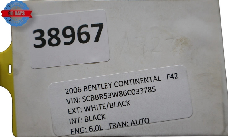 Load image into Gallery viewer, 06-13 Bentley Continental Flying Spur Rear Left Driver Side Door Shell Oem
