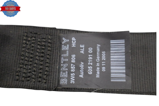 06-13 Bentley Continental Flying Spur Rear Right Passenger Side Seat Belt OEM