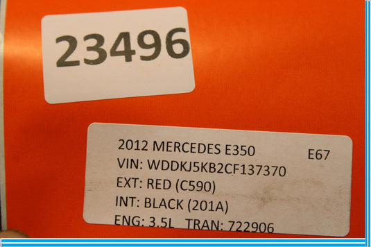 Mercedes W207 E350 C250 M276 Engine Motor Assembly 3.5L V6 276.957 OEM 70k
