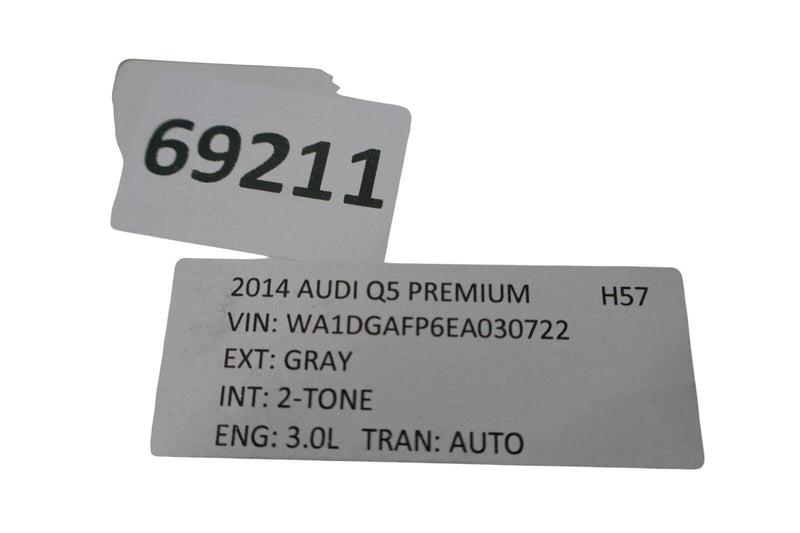 Load image into Gallery viewer, 12-17 Audi SQ5 Q5 Front Overhead Sunroof Sun Roof Glass Panel 8R0-877-055 Oem
