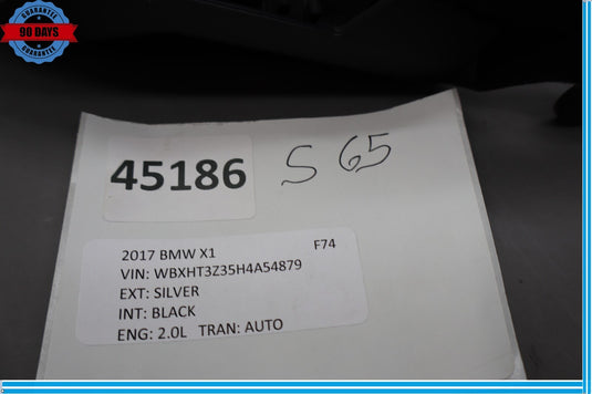 16-21 BMW X1 F48 Front Steering Column Top Cover Trim Shield Panel Oem