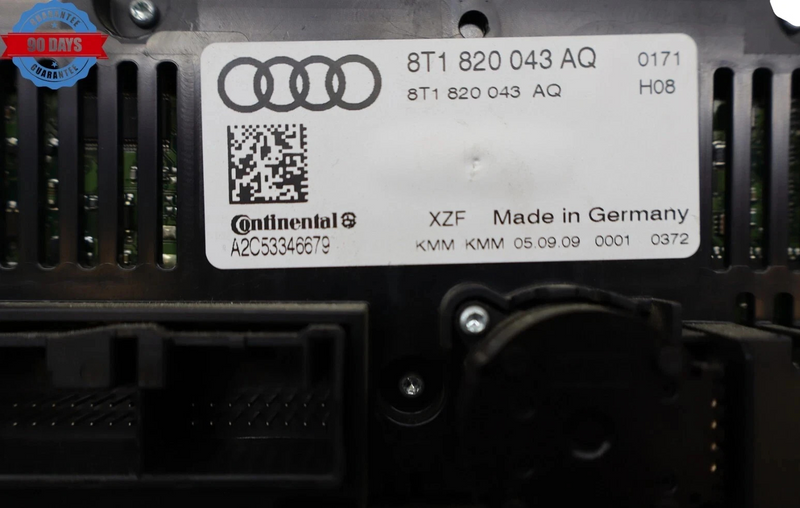 Load image into Gallery viewer, 08-14 Audi A5 Quattro A4 HVAC Heater A/C Climate Control Switch 8T1820043AQ Oem
