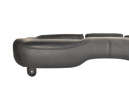 14-17 Maserati Ghibli Rear Lower Bottom Bench Seat Cushion Cover Black Oem