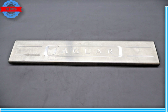 10-18 Jaguar X351 XJ XJL Front Left Driver Side Door Sill Scuff Tread Plate Oem