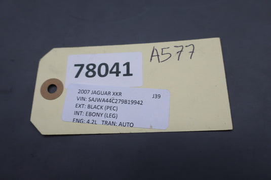 07-15 Jaguar XK XKR X150 Steering Column Filler Cover Panel 6W83044F16AA Oem