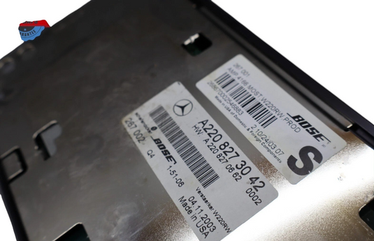03-06 Mercedes S600 S500 W220 Radio Audio Amplifier Amp Module 2208273042 Oem