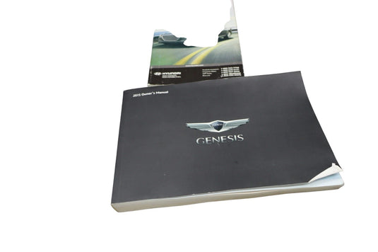2015 Hyundai Genesis User Owner Manual Guide Book W/ Case Black Oem