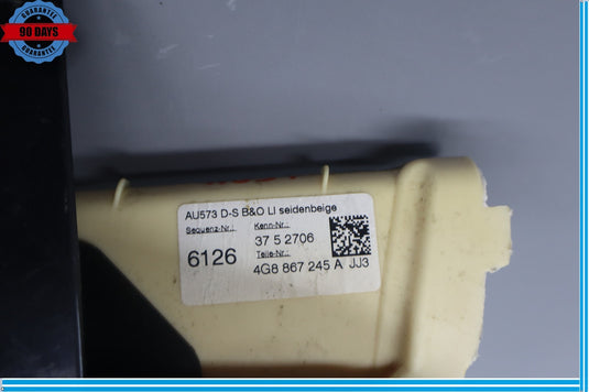 12-15 Audi A7 Quattro Rear Left Side Upper D Pillar Cover Trim Panel Cover Oem