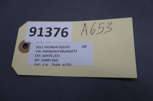 11-13 Hyundai Equus Rear Camera Park Assist Blind Spot Control Module Oem