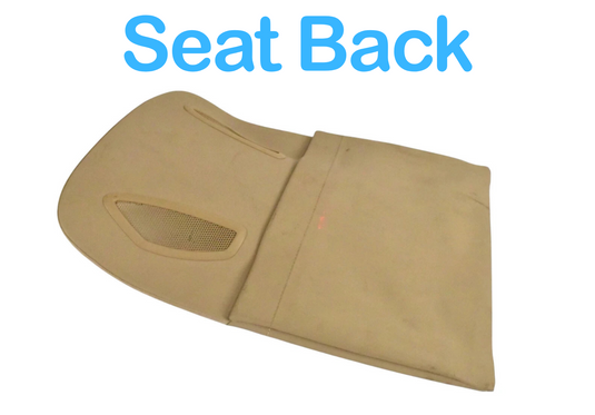 12-14 Mercedes W218 CLS550 Front Right or Left Seat Back Cover Panel Beige OEM
