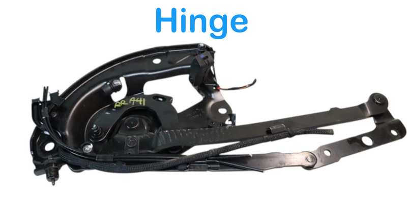 Load image into Gallery viewer, 2008 Volkswagen EOS Convertible Hard Top Rear Right Side Trunk Hinge Set
