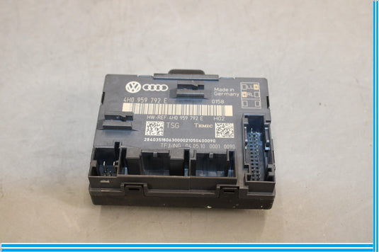 11-17 Audi A8 Quattro Front Right Passenger Side Door Window Control Module Oem
