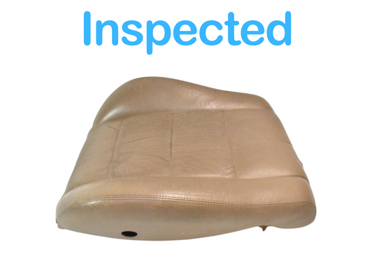 89-95 BMW E34 5 Series Front Seat Backrest Leather Cushion 52108143074 OEM