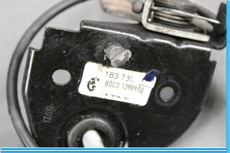 Load image into Gallery viewer, 09-15 BMW 750Li F01 F02 Hood Right Side Lock Latch Striker W/ Cable Oem
