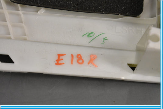 07-12 Lexus LS460 Rear Right C Pillar Speaker Upper Cover Trim Ivory Oem