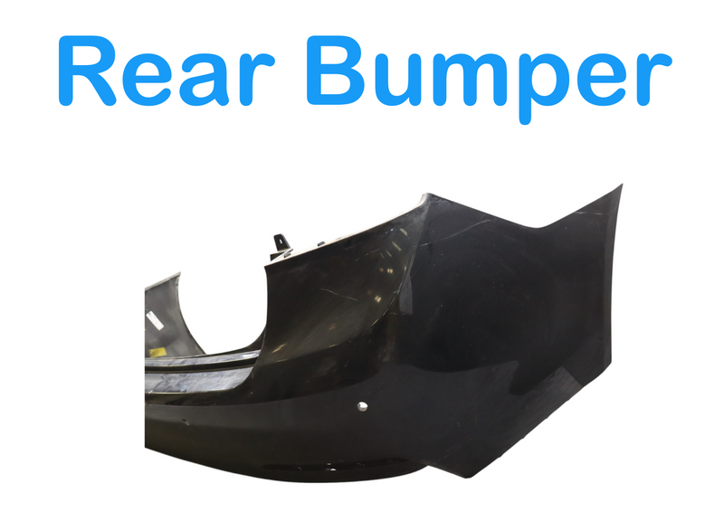 Load image into Gallery viewer, 15-20 Hyundai Genesis G80 Rear Bumper Cover Assembly Black 86611B1000 Oem
