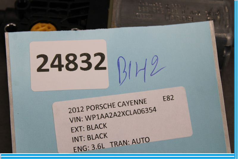 Load image into Gallery viewer, 11-18 Porsche Cayenne Front Right Side Seat Adjust Recliner Regulator Motor Oem
