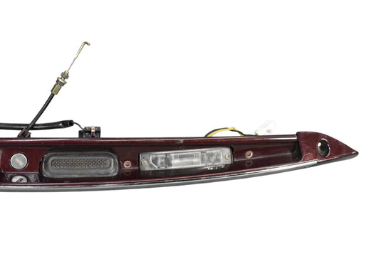 04-13 Maserati Quattroporte Rear Trunk Handle License Plate Trim Oem