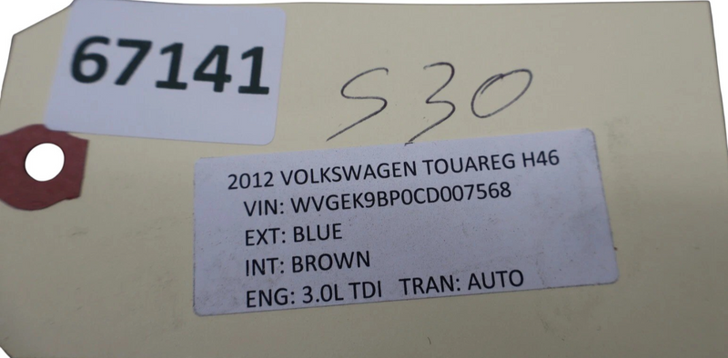 Load image into Gallery viewer, 11-14 Volkswagen VW Touareg Rear Left Driver Side Interior Door Cover Panel Oem
