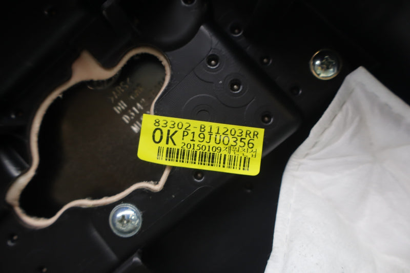 Load image into Gallery viewer, 15-17 Hyundai Genesis Rear Right Passenger Side Interior Door Panel Trim Oem
