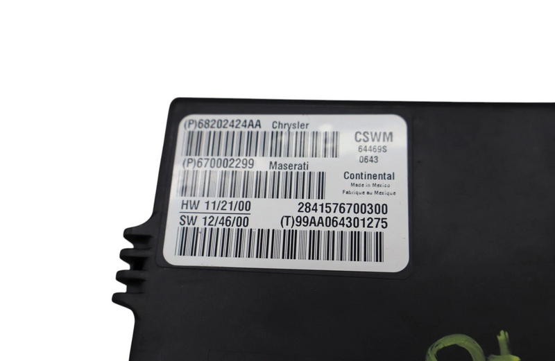 Load image into Gallery viewer, 14-16 Maserati Quattroporte Front Right Heated Seat Control Module 670002299 Oem
