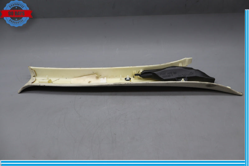 Load image into Gallery viewer, 10-19 Jaguar XJL XJ X351 Front Left Driver A Pillar Trim Panel Suede Beige Oem
