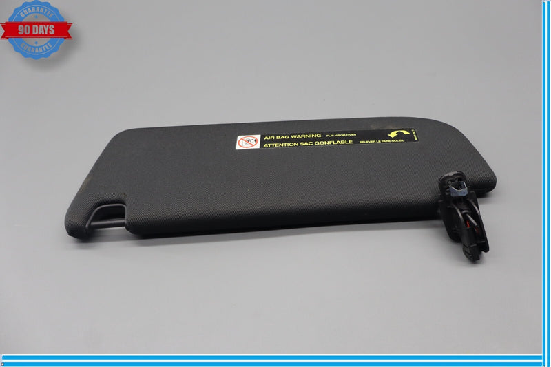 Load image into Gallery viewer, 12-15 Audi A6 Quattro Front Right Passenger Side Sun Visor Sunvisor Black Oem
