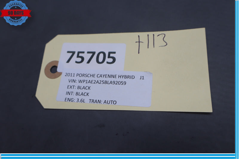 Load image into Gallery viewer, 11-18 Porsche Cayenne Turbo Rear Right Side Trunk Tailgate Upper Trim Cover Oem
