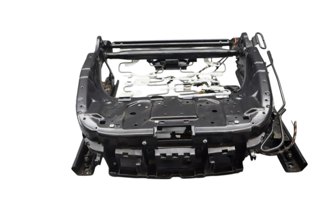 07-15 Audi Q7 Front Left Driver Side Seat Track Rail Frame W/ Motors OEM