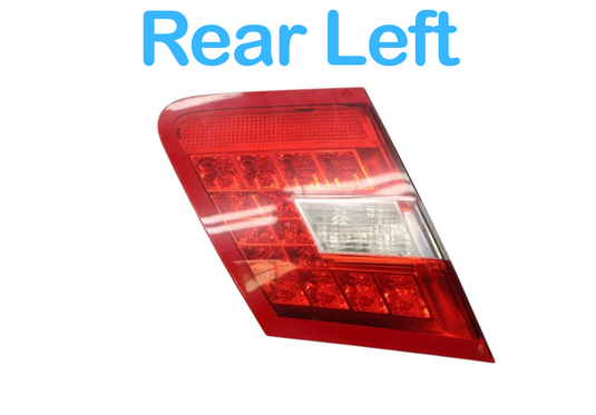 10-13 Mercedes E350 E550 Rear Left Driver Side Inner Tail Light Lamp Oem