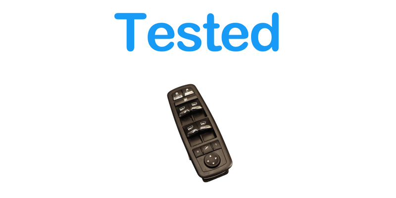 Load image into Gallery viewer, 14-18 Maserati Ghibli Front Left Driver Side Power Window Switch 670019819 Oem
