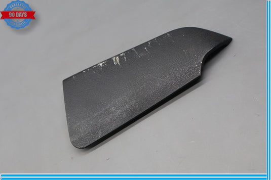 07-15 Audi Q7 4L Front Left Driver Side Seat Belt Seatbelt Trim Cover Black Oem