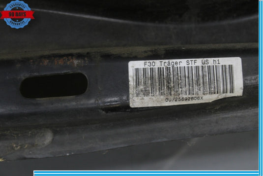 06-12 BMW 328i 328i XDrive F30 Rear Bumper Reinforcement Impact Bar Rebar Oem