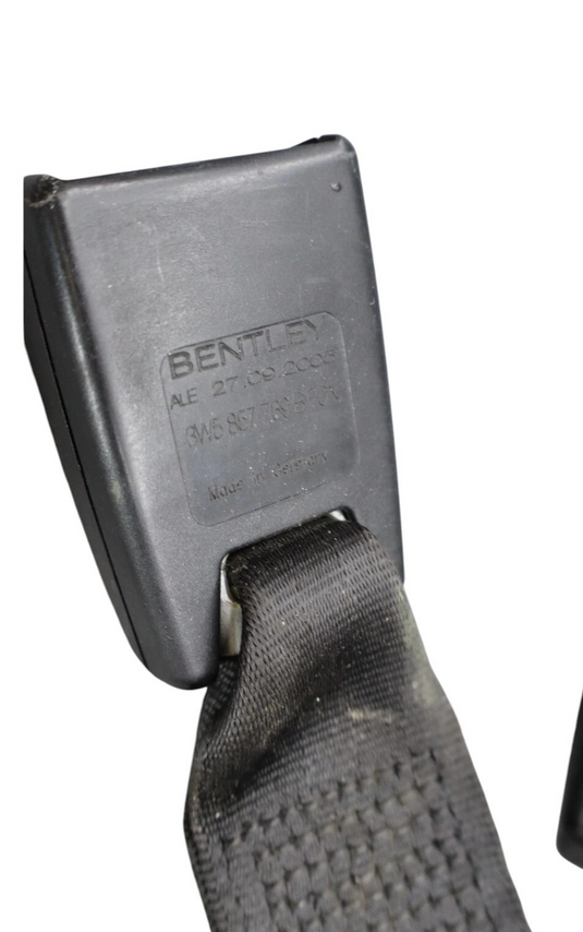 06-13 Bentley Continental Flying Spur Rear Center Right/Left Seatbelt Buckle Oem