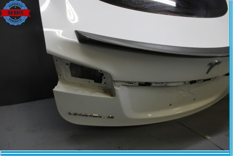 Load image into Gallery viewer, 12-15 Tesla Model S Rear Trunk Hatch Liftgate Tailgate Bare Shell Cover Oem
