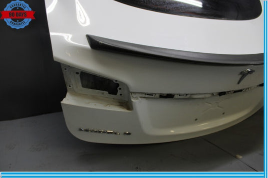 12-15 Tesla Model S Rear Trunk Hatch Liftgate Tailgate Bare Shell Cover Oem