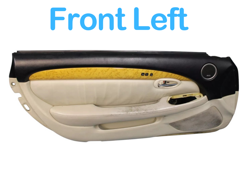 Load image into Gallery viewer, 02-10 Lexus SC430 Front Left Driver Side Interior Door Panel Trim Cover Oem
