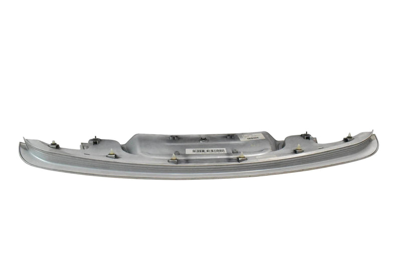 Load image into Gallery viewer, 09-15 BMW F01 740i 750i Rear Trunk Lid License Plate Trim Cover Panel White Oem
